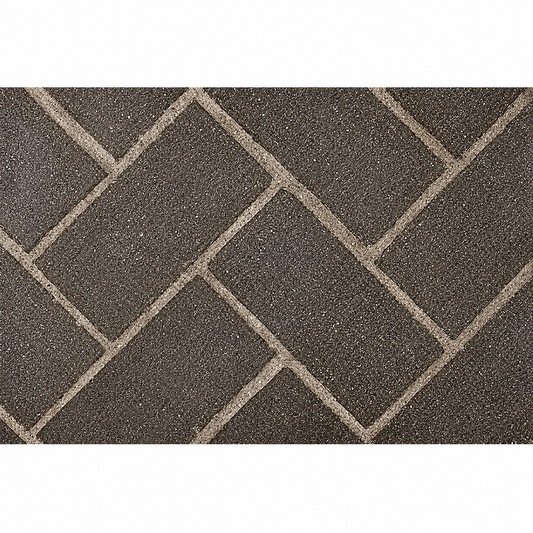 Superior MOSAIC42MIFH Mosaic Masonry 42" Midnight Full Herringbone Brick Liners