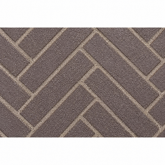 Superior MOSAIC42MISH Mosaic Masonry 42" Midnight Split Herringbone Brick Liners