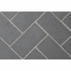 Superior MOSAIC42SGFH Mosaic Masonry 42" Slate Grey Full Herringbone Brick Liners