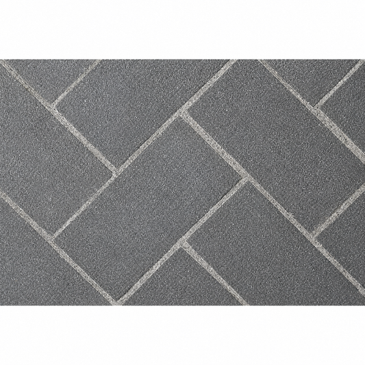 Superior MOSAIC42SGFH Mosaic Masonry 42" Slate Grey Full Herringbone Brick Liners