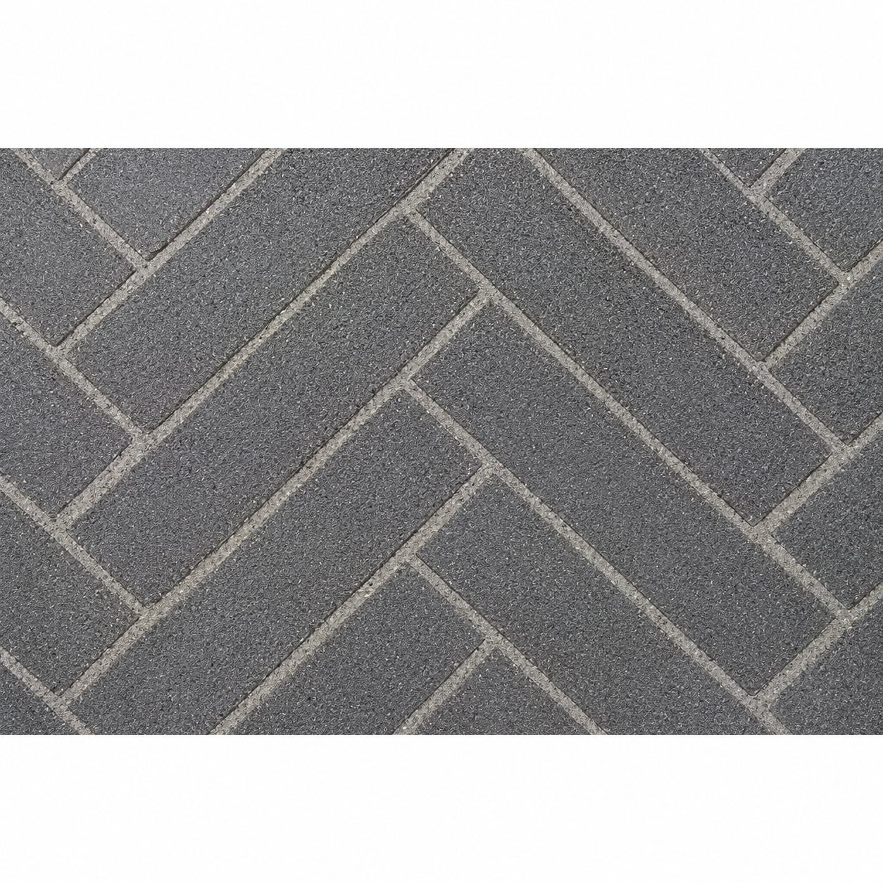 Superior MOSAIC42SGSH Mosaic Masonry 42" Slate Grey Split Herringbone Brick Liners