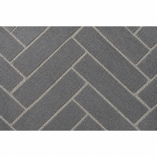 Superior MOSAIC42SGSH Mosaic Masonry 42" Slate Grey Split Herringbone Brick Liners