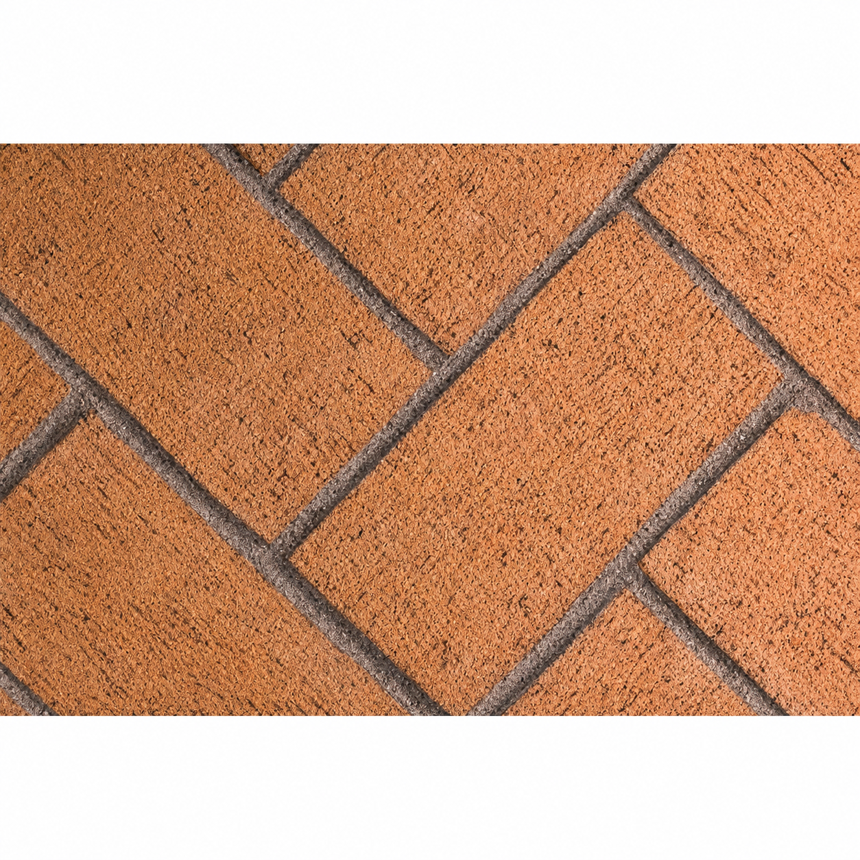 Superior MOSAIC42WRFH Mosaic Masonry 42" Warm Red Full Herringbone Brick Liners