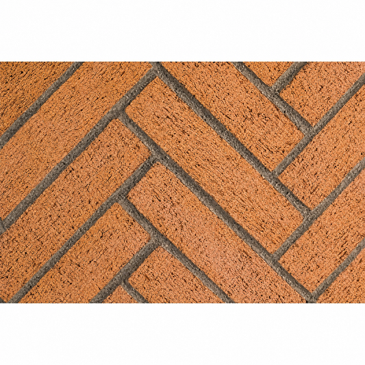 Superior MOSAIC42WRSH Mosaic Masonry 42" Warm Red Split Herringbone Brick Liners