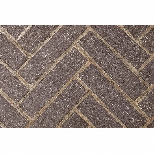 Superior MOSAIC48MISH Mosaic Masonry 48" Midnight Split Herringbone Brick Liners