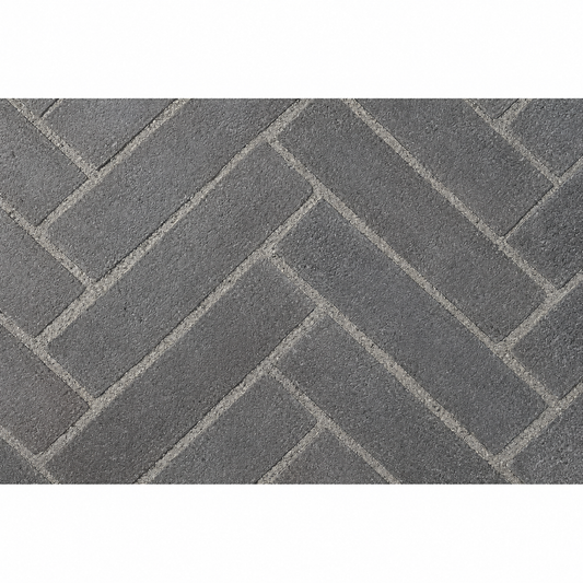 Superior MOSAIC48SGSH Mosaic Masonry 48" Slate Grey Split Herringbone Brick Liners