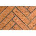 Superior MOSAIC48WRSH Mosaic Masonry 48" Warm Red Split Herringbone Brick Liners
