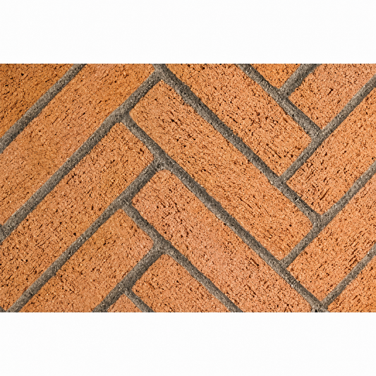 Superior MOSAIC48WRSH Mosaic Masonry 48" Warm Red Split Herringbone Brick Liners