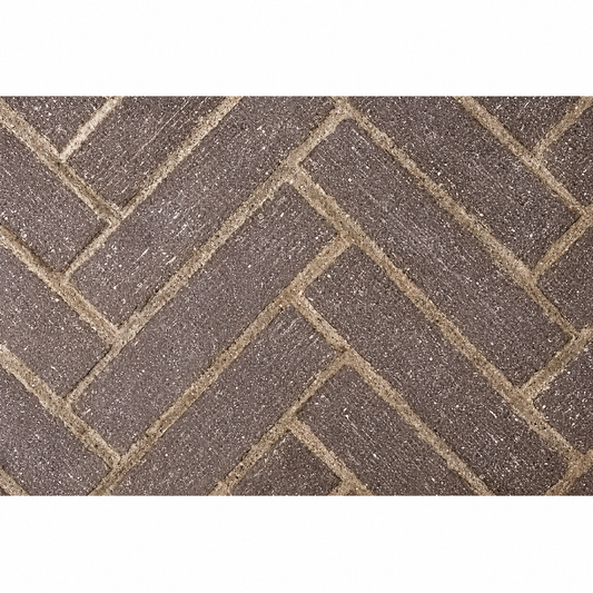 Superior MOSAIC50MISH Mosaic Masonry 50" Midnight Split Herringbone Brick Liners