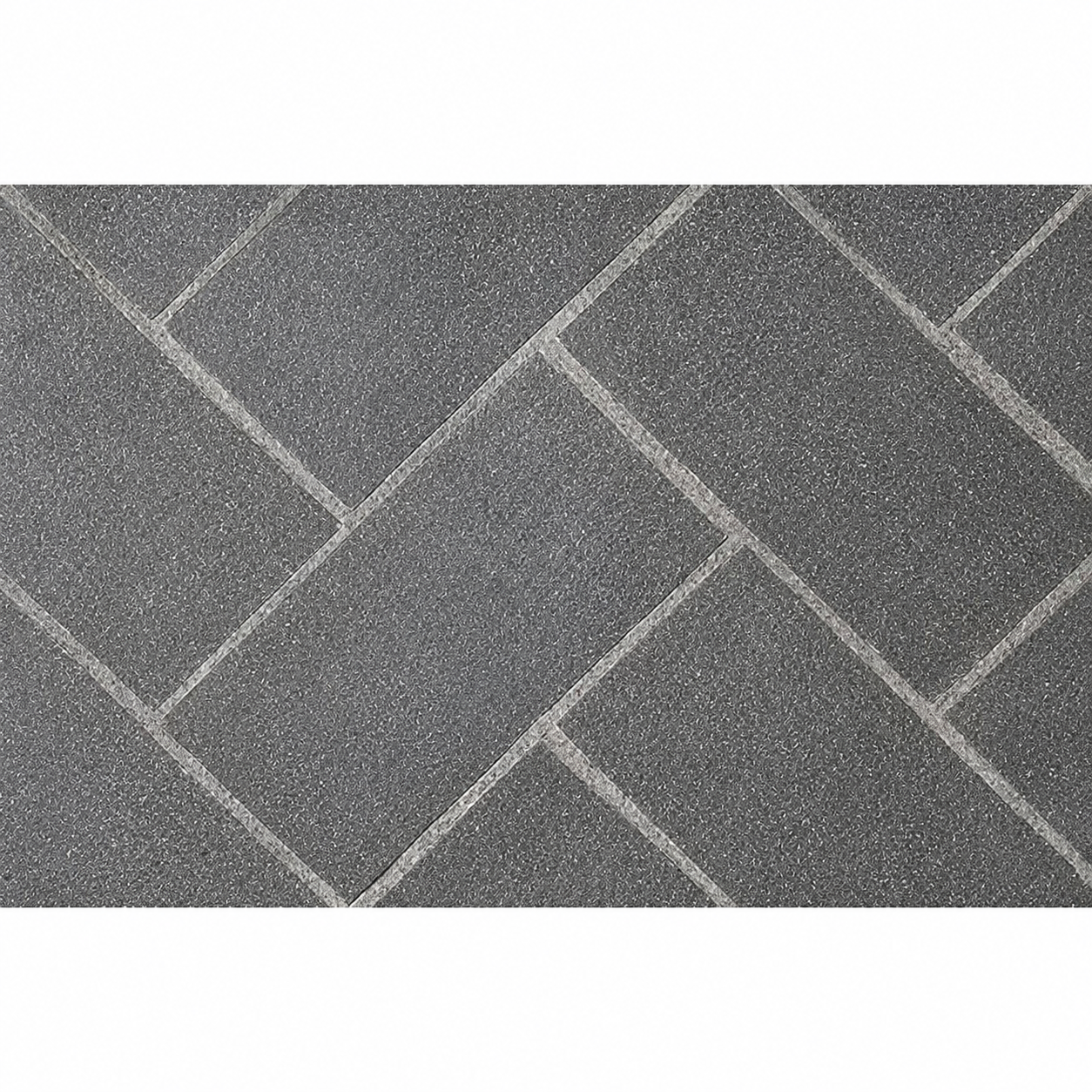 Superior MOSAIC50SGFH Mosaic Masonry 50" Slate Grey Full Herringbone Brick Liners