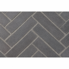 Superior MOSAIC50SGSH Mosaic Masonry 50" Slate Grey Split Herringbone Brick Liners
