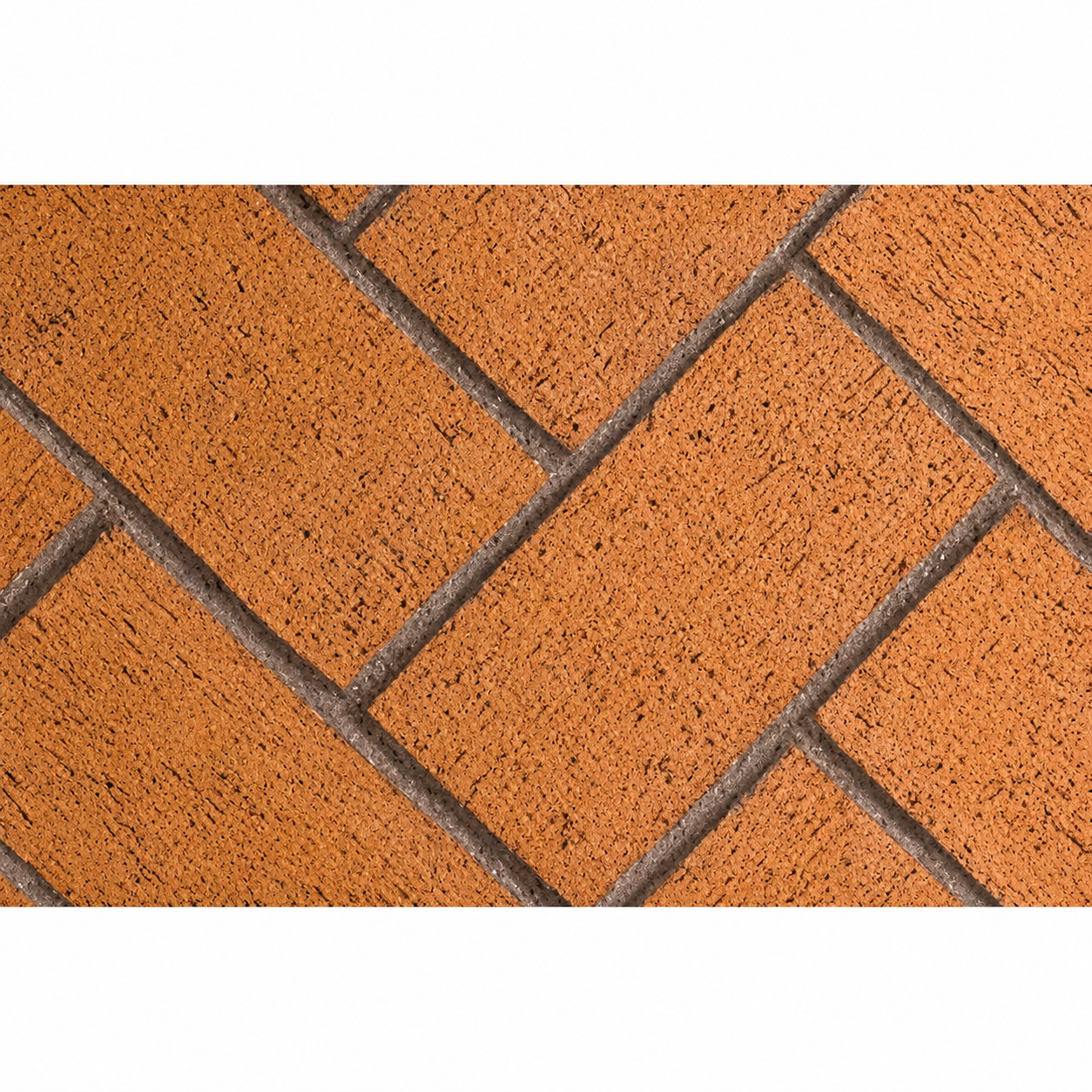Superior MOSAIC50WRFH Mosaic Masonry 50" Warm Red Full Herringbone Brick Liners