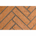 Superior MOSAIC50WRSH Mosaic Masonry 50" Warm Red Split Herringbone Brick Liners