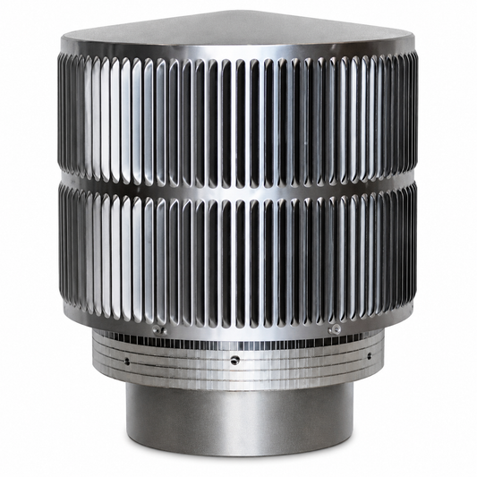 Superior RLT-12HT Round Top Termination Kit With Louvered Screen