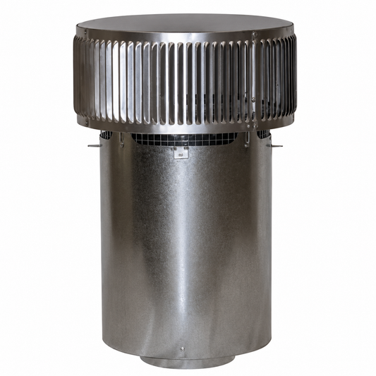 Superior RLTT-8HT Round Top Termination Kit With Louvered Screen and Slip Section