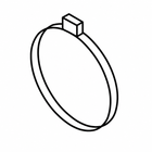 Superior SF-GC7.6  6-Piece 7.5" Gear Clamp for Rigid or Flex Universal Vent