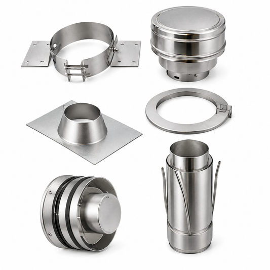 Superior SFVT45 Vertical Termination for Flex Vent- (6/12 to 12/12)