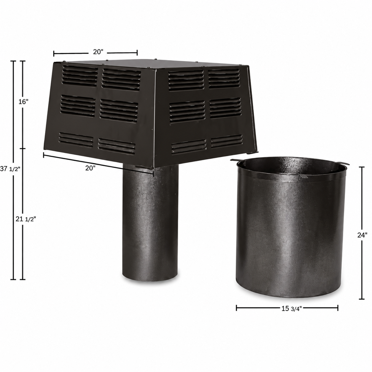 Superior STL-12D Square Top Termination Kit With Slip Section