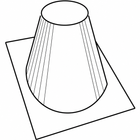 Superior V6FS-8DM 0 to 6/12 Pitch 24" Base Roof Flashing