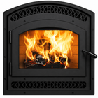 Superior WCT6920 22" EPA Certified High-Efficiency Wood Fireplace With White Stacked Refractory Panels
