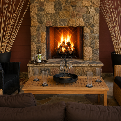 Superior WRE6050 50" Traditional Outdoor Vented Wood Fireplace
