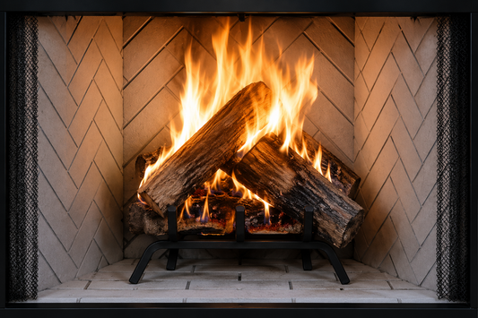 Superior WRT3538 38" Traditional Wood Fireplace With Refractory Panels