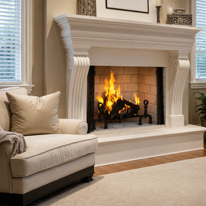 Superior WRT6036 36" Traditional Front Open Wood Burning Masonry Fireplace