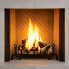 Superior WRT8048 48" Traditional Indoor Wood Burning Masonry Fireplace