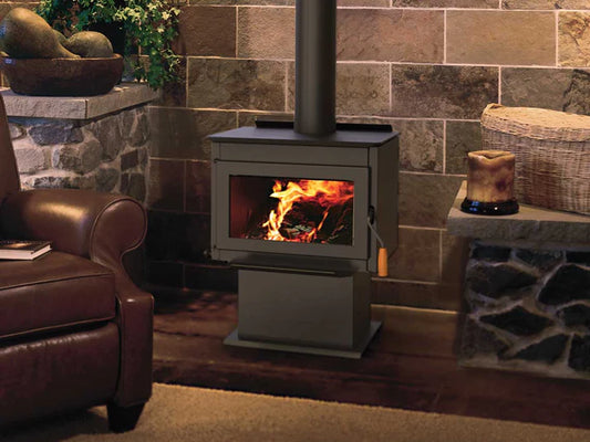 IronStrike Freestanding 1600 Tahoma Wood Burning Stove