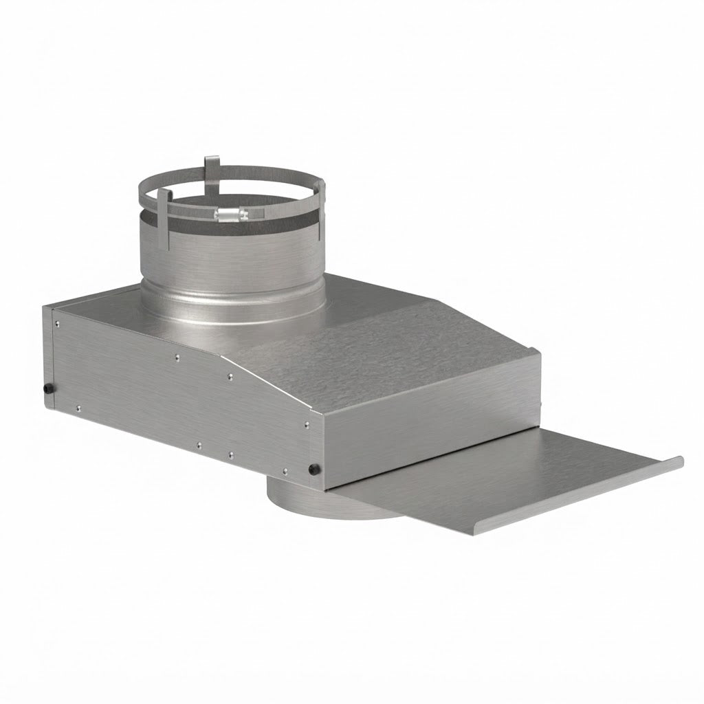 Ventis AC01214 6" Offset Liner Adaptor for Wood Inserts