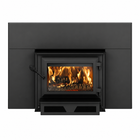 Ventis HEI170 EPA Certified 27" Black Medium Wood Fireplace Insert (30% Tax Credit Qualified)