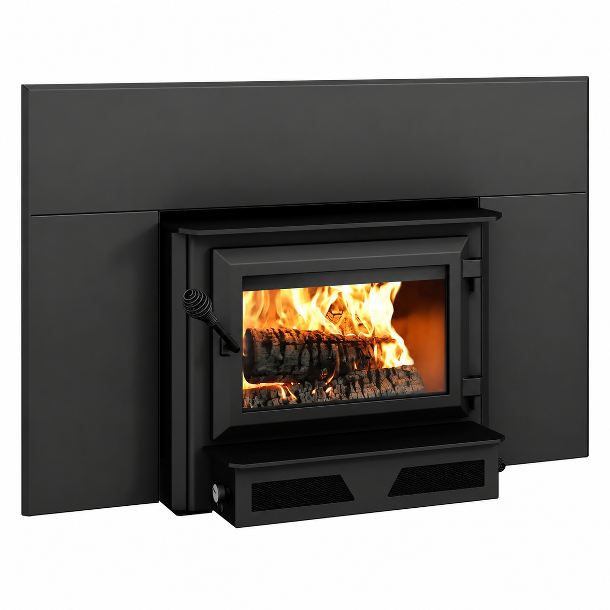 Ventis HEI170 EPA Certified 27" Black Medium Wood Fireplace Insert (30% Tax Credit Qualified)
