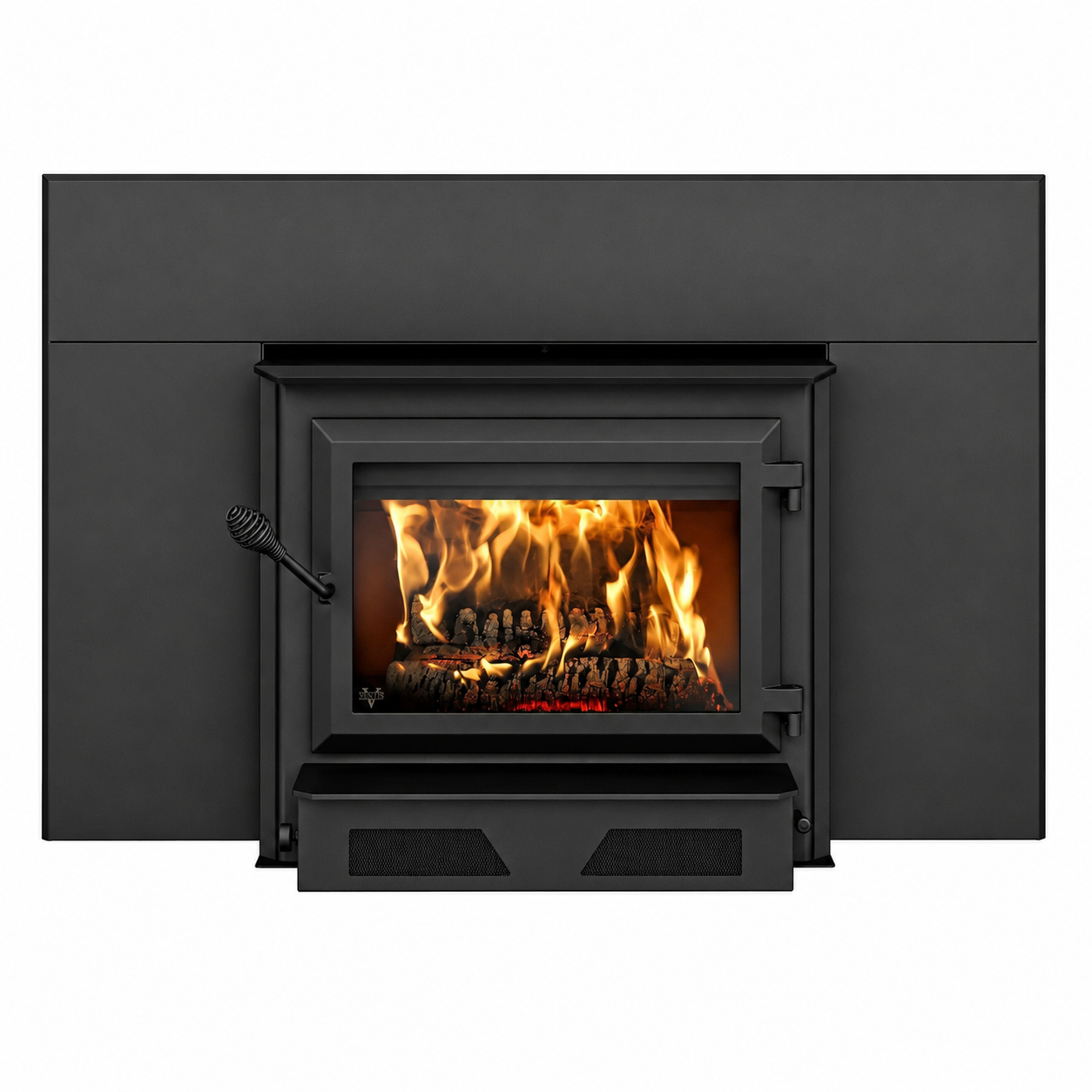 Ventis HEI350 EPA Certified 30" Black Extra Large Wood Fireplace Insert (30% Tax Credit Qualified)
