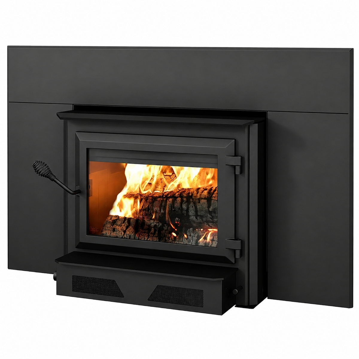 Ventis HEI350 EPA Certified 30" Black Extra Large Wood Fireplace Insert (30% Tax Credit Qualified)