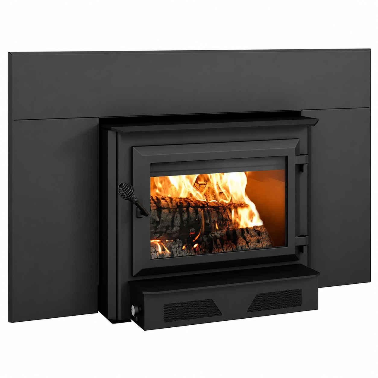 Ventis HEI350 EPA Certified 30" Black Extra Large Wood Fireplace Insert (30% Tax Credit Qualified)