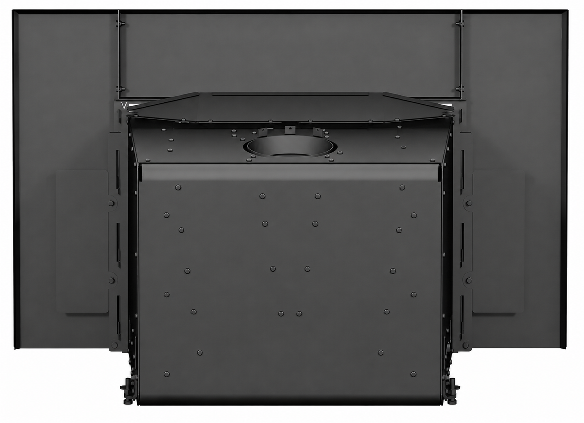 Ventis HEI90 EPA Certified 28" Black Small Wood Fireplace Insert (30% Tax Credit Qualified)