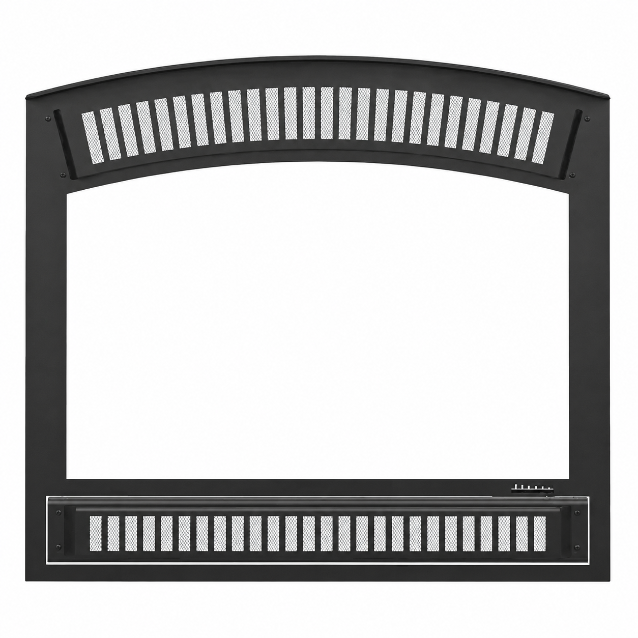 Ventis VBA1541 Black Traditional Faceplate for HE350 Wood Burning Fireplace