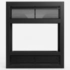 Ventis VBA1570 Black Modern Faceplate for HE325 Wood Burning Fireplace