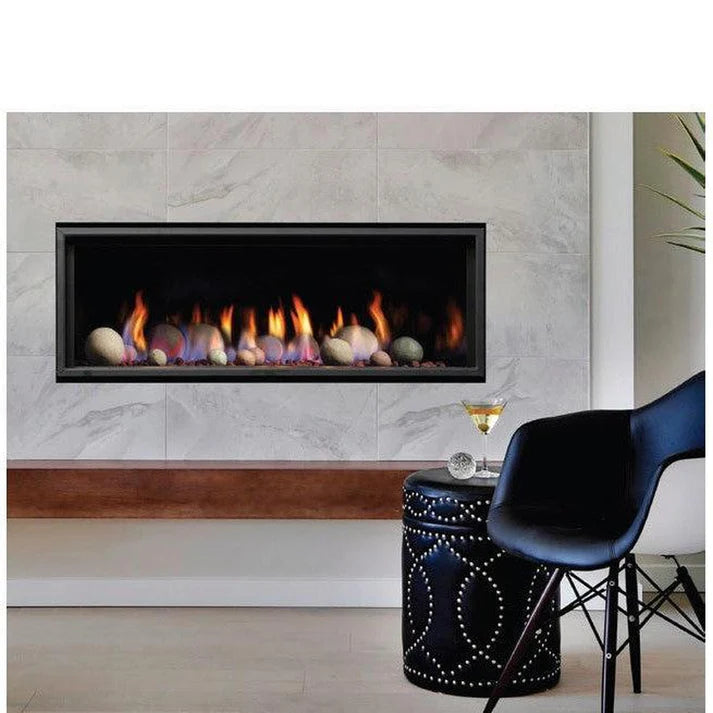 Kingsman Zero Clearance Natural Gas Direct Vent Linear Fireplace 47"