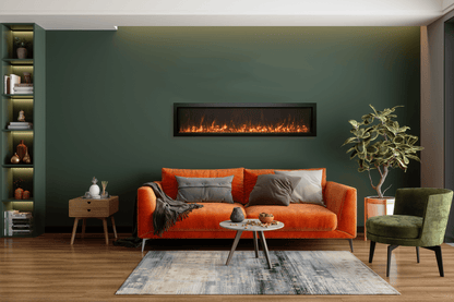Amantii Panorama BI Indoor Outdoor 60" Extra Slim Electric Fireplace
