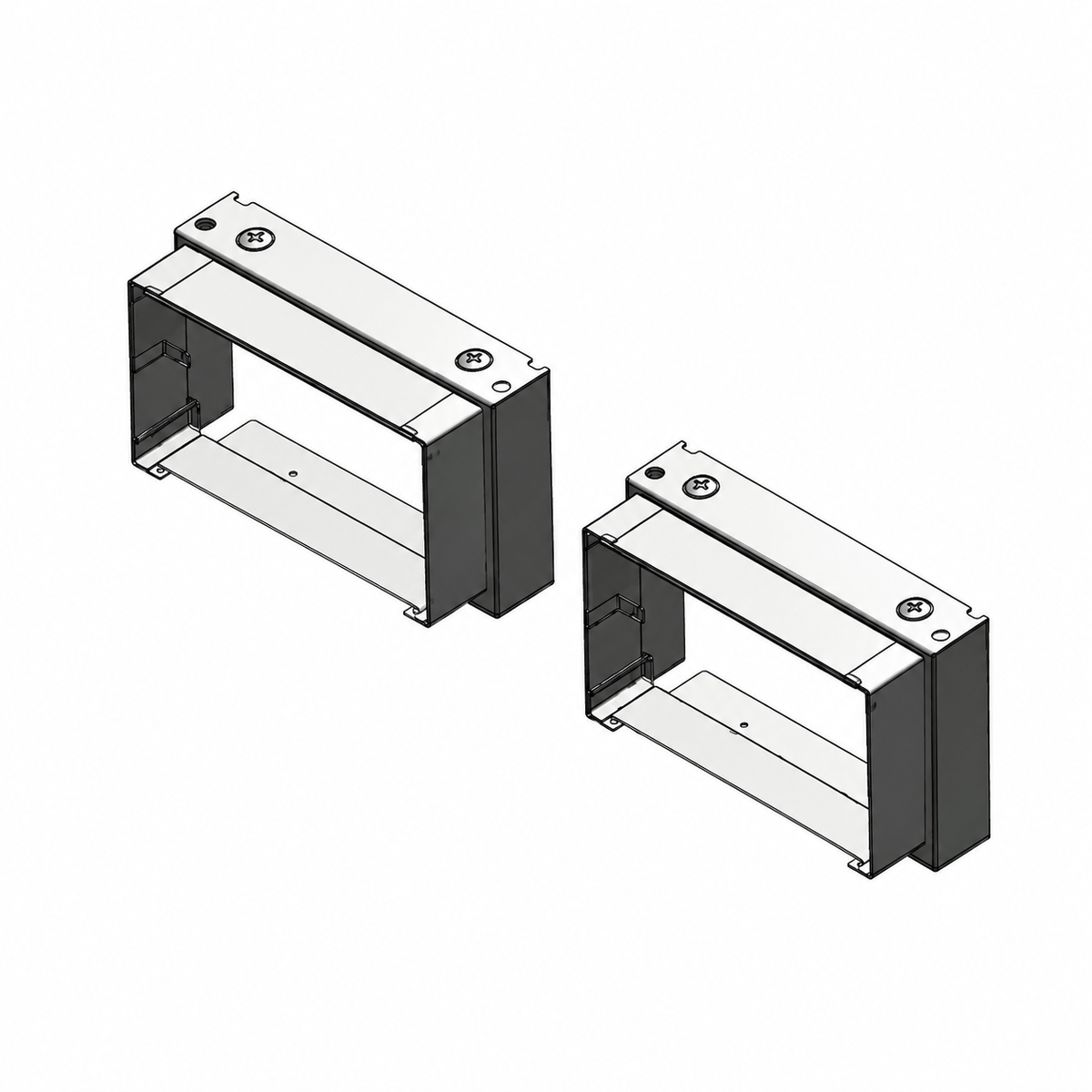 Napoleon DHMSS Ducted Heat Management Side Sleeve for 38/50/62/74" Direct Vent Fireplaces
